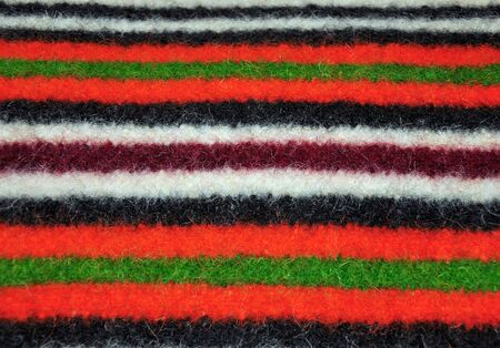 Segment of handmade carpets in bright colorsの写真素材