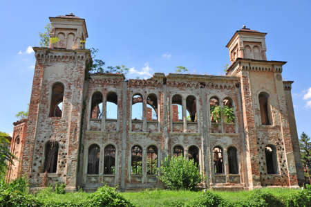 Ruin synagogue, in Bulgaria, Vidinの写真素材