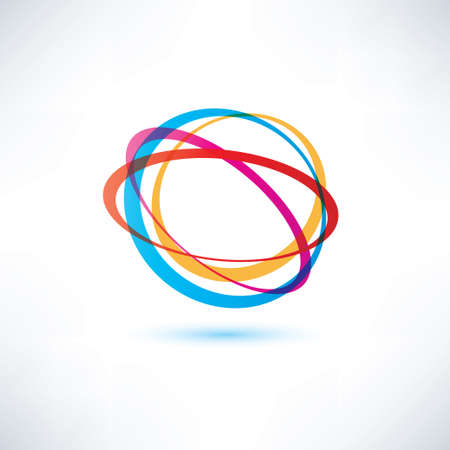 abstract vector symbol, business deisign elementのイラスト素材