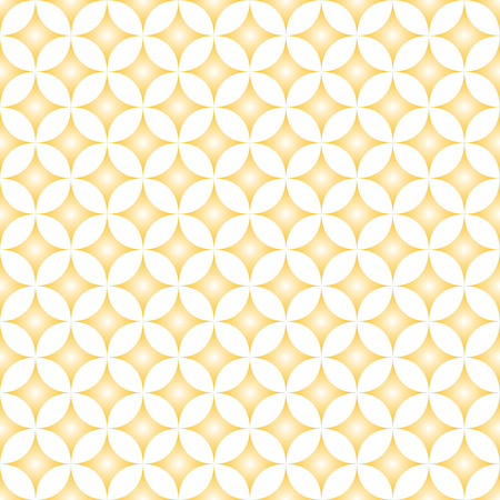 Biege and cream diamond star circle pattern, seamlessly tileableの写真素材