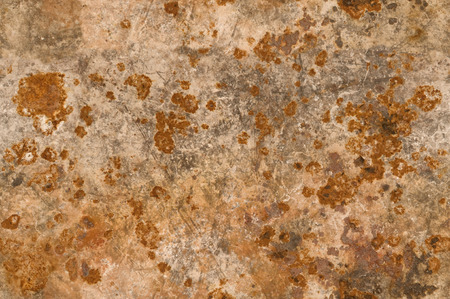 Metal background with rusty corrosion texture seamlessly tileableの写真素材
