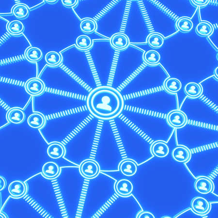 Social network in the internet