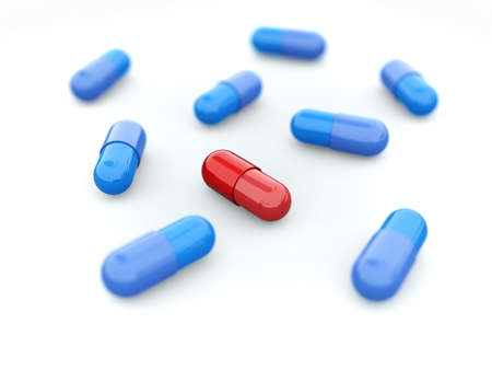 Coloured capsules