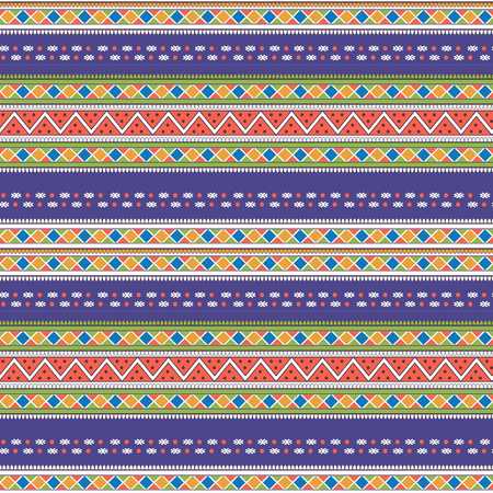 Tribal seamless patternのイラスト素材