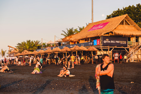 May 31, 2018. Keramas, Bali, Indonesia. Competition WSL Corona Bali Protected.のeditorial素材