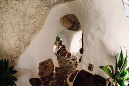 July 29, 2020. Lanzarote, Spain. The Lagomar Museum, Omar Sharif house