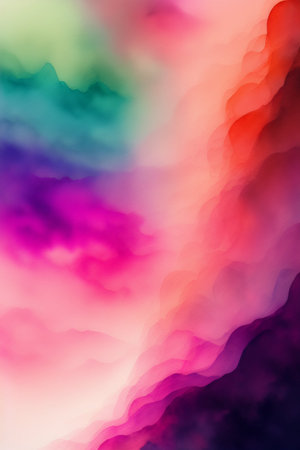 Abstract watercolor background. Colorful gradient background. Abstract vector illustration.