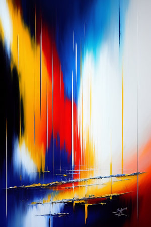 abstract background with some smooth lines in it (see portfolio for more in this series)の写真素材
