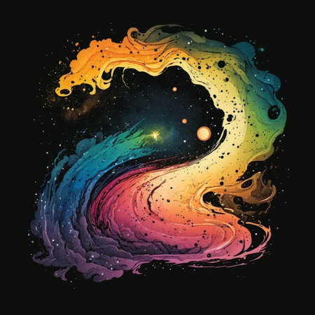 Colorful abstract watercolor background. Hand drawn vector illustration for your designの写真素材
