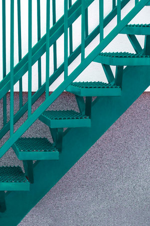 staircase. The concept of a career ladder to clamber up. start date, next stage, career ladder, the beginning of the way. Bright future concept. step up the stairsの写真素材
