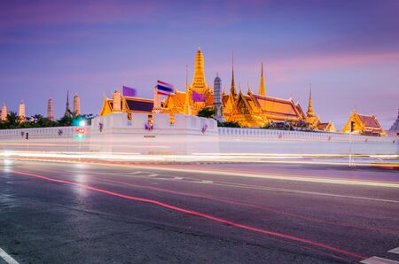 Grand palace at twilightのeditorial素材