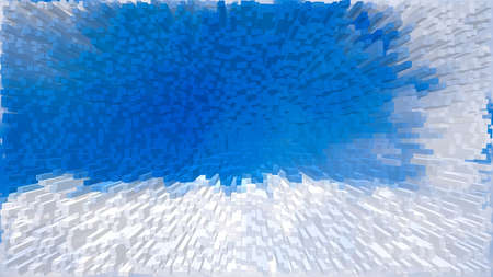 abstract art background, block and extrude patternの写真素材