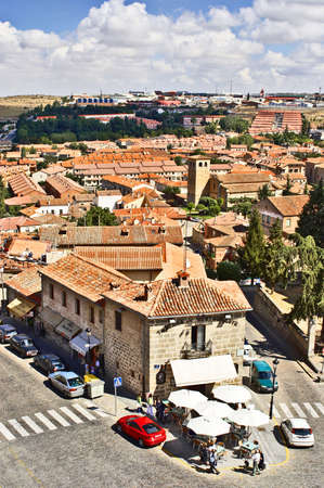 View to Avilaの写真素材