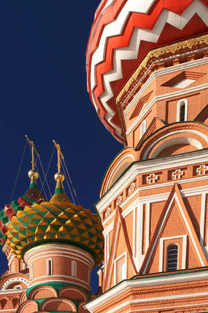 St Basil's Cathedral in Red Square, Moscow, Russia.の写真素材