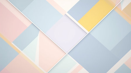 abstract pastel color geometric background, Creative Design Templates.の素材