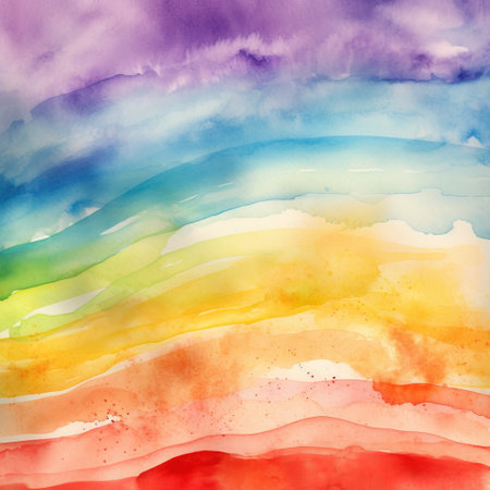 Abstract watercolor background. Hand-drawn illustration for your design.の素材
