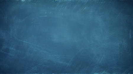 Blue chalkboard texture background for web site or mobile devices with copy spaceの素材