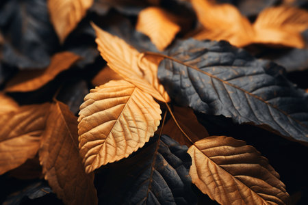 Autumn leaves background. Autumn leaves background. Autumn leaves background.の素材