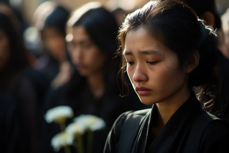 Unidentified Japanese people on the streets of Tokyo. Tokyo is the capital of Japan and the most populous metropolitan area in the worldの素材