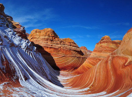 The Wave, Arizonaの写真素材