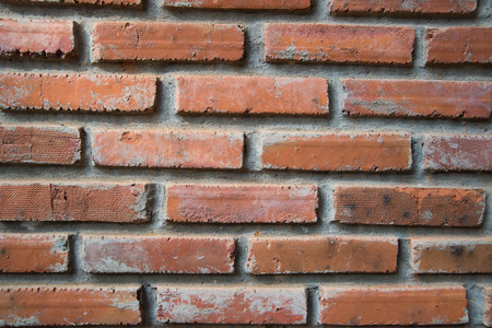 red brick wall