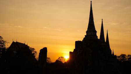 Wat Phra Si Sanphetの写真素材