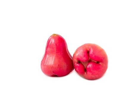 Rose apples isolated on a white background