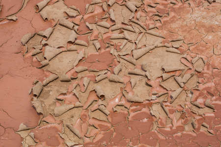 Dry and cracked land in natural   の写真素材