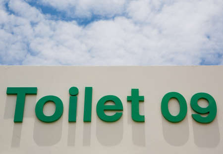 Toilet sign no 09の写真素材