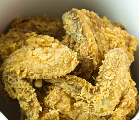 Fried chickenの写真素材