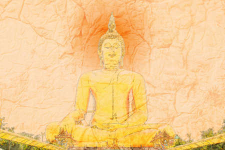Buddha statueの写真素材