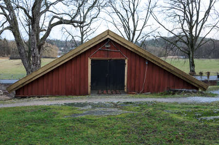 Old Low Inventory on Sundsby manor on Tjornのeditorial素材