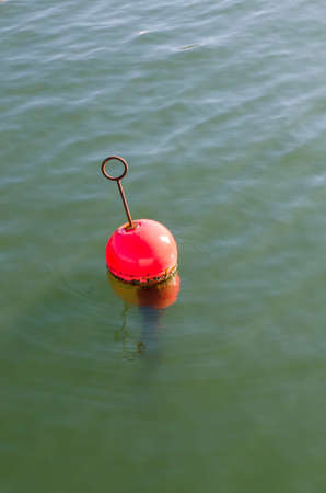 one mooring bouy to place the boat onの写真素材