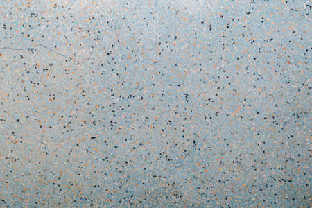 Terrazzo flooring background blue tone with cracked lineの写真素材