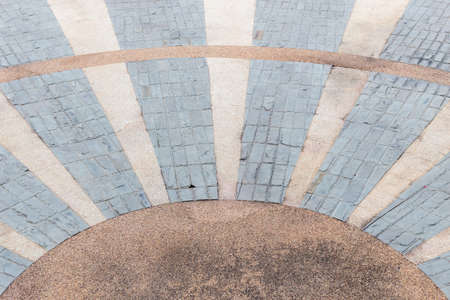 exposed aggregate gravel and stone tiles backgroundの写真素材