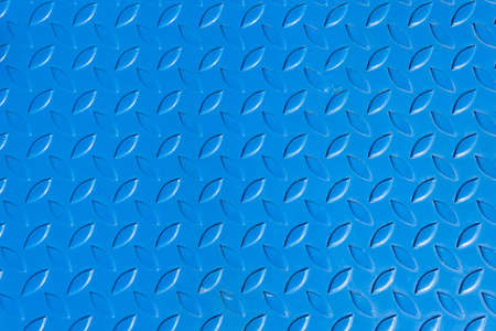 blue steel plate dimone pattern abstract backgroundの写真素材