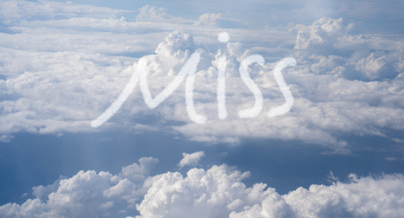 blue sky with white, soft clouds
