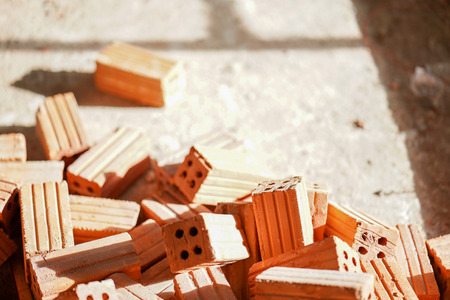 Brick wall texture on rustic background style