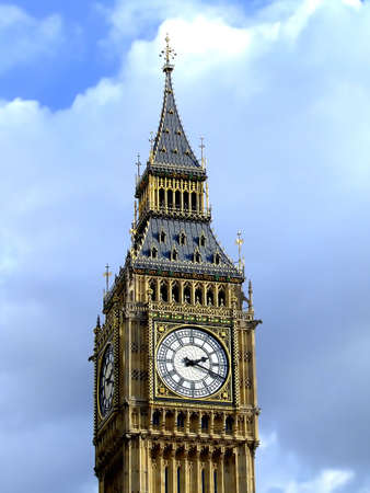Big Ben - clock on a tower in London