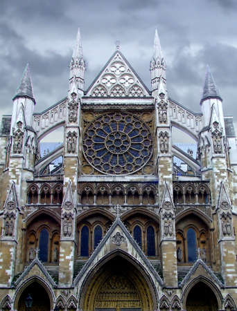 Victorian architecture style church in Londonの写真素材