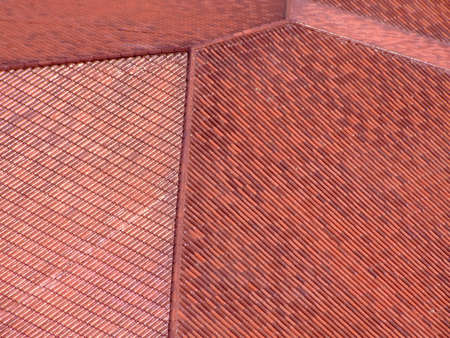 Picture of roofing tile from above
