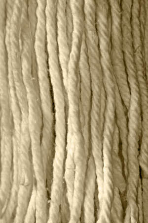Nice white rope parallel lines texture backgroundの写真素材