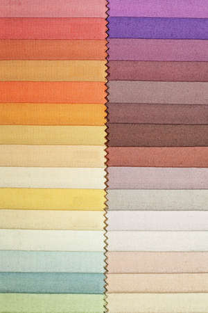 Color swatch picker for fashion fabric materials