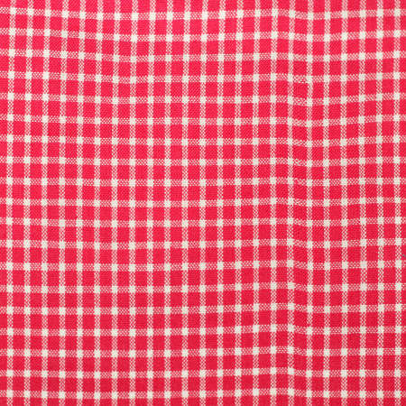 Background made from fabric with pink squaresの写真素材