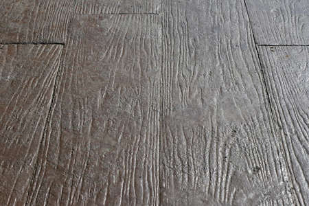 Close up shot of brown pavement texture horizontalの写真素材