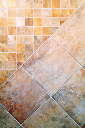 Beautiful wall tiles mosaic with marble pattern