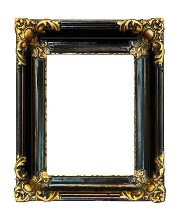 Rectangular old frame の写真素材