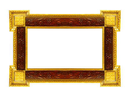 High resolution medieval frame isolated の写真素材