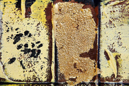 Close up shot of abstract gold patternの写真素材