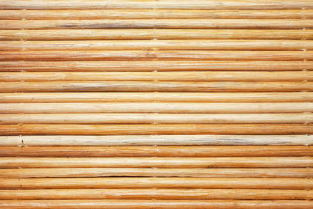 Closeup detail of a beige bamboo textureの写真素材